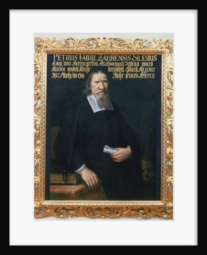 Portrait of Petrus Fabri by Andrzej Stech