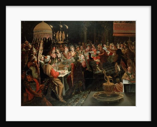 Feast of Belshazzar, 1600-10 by Gdansk School