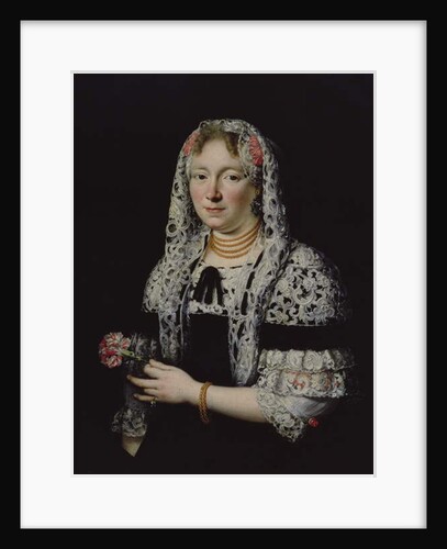 Portrait of a Patrician Lady from Gdansk by Andrzej Stech