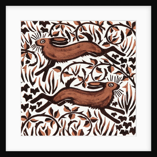 Bramble Hares, 2001 by Nat Morley