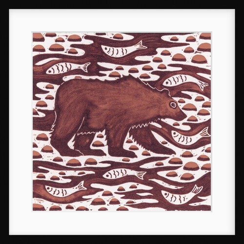 Fishing Bear, 2001 by Nat Morley