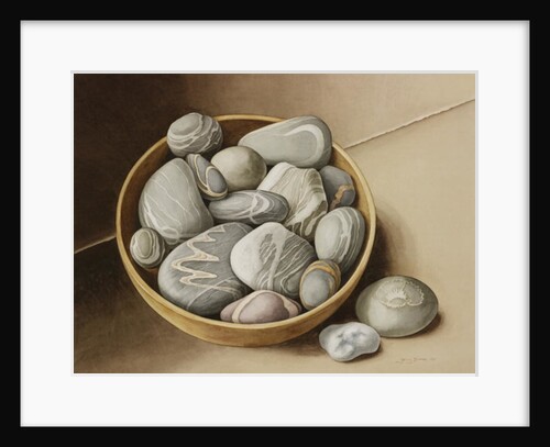 Bowl of Pebbles, 2005 by Jenny Barron
