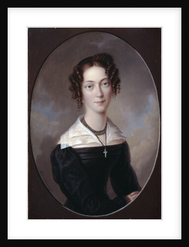 Black Dress by Bernard von Guerard