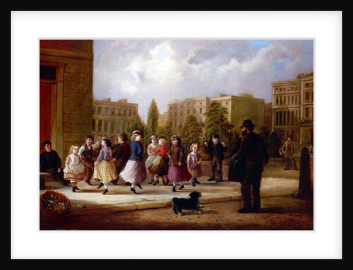 Children Dancing by English School