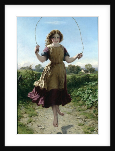 Girl Skipping, 1863 by John Adam P. Houston