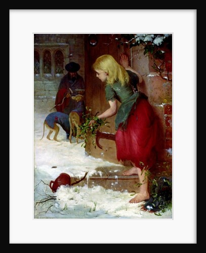 Mistletoe Seller, 1871 by Samuel Edmund Waller