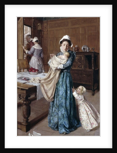 New Baby, 1912 by Christian Mary Wilbee