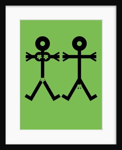 Adam and Eve Icon, 2006 by Thisisnotme Thisisnotme