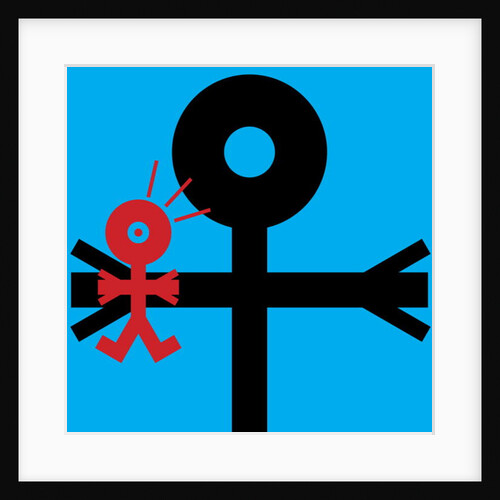 Father With Crying Baby Icon, 2006 by Thisisnotme Thisisnotme