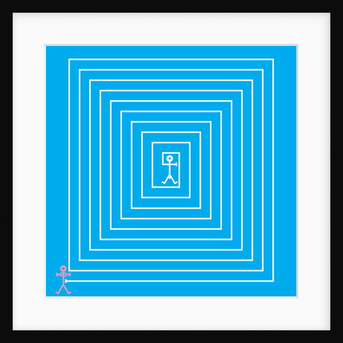 Male Maze Icon, 2006 by Thisisnotme Thisisnotme