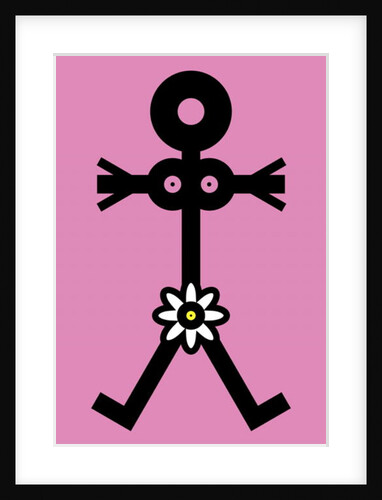 Woman with Flower Icon, 2006 by Thisisnotme Thisisnotme