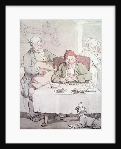 Gluttony by Thomas Rowlandson