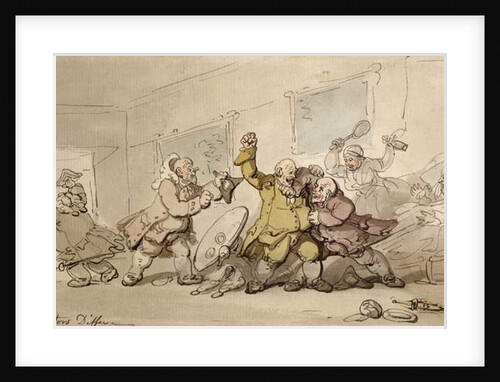 Doctors Differ by Thomas Rowlandson