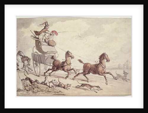 Captain Squander, Bang up to the Mark by Thomas Rowlandson
