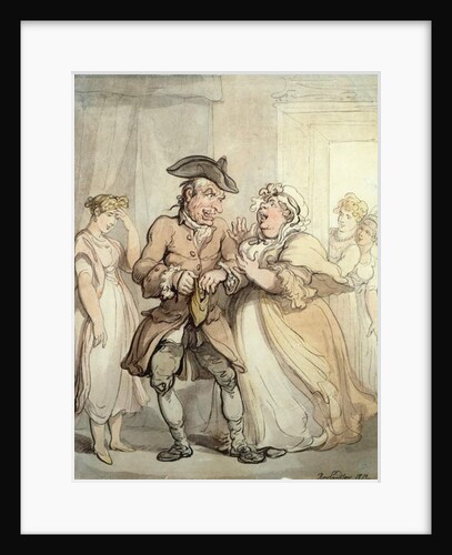 Pleasure First, Pay Later, 1812 by Thomas Rowlandson