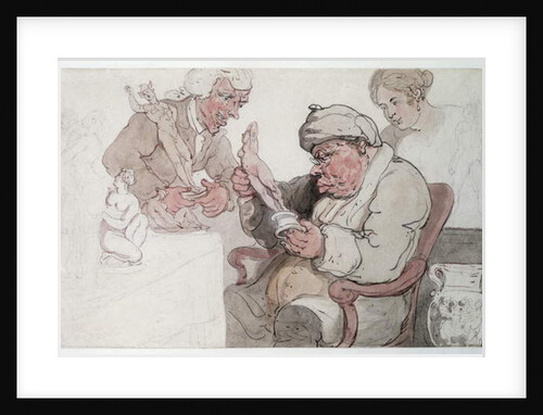 The Connoisseur by Thomas Rowlandson