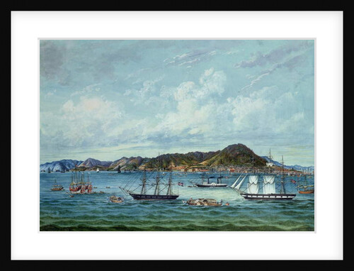 View of Hong Kong, c.1860 by Tinqua