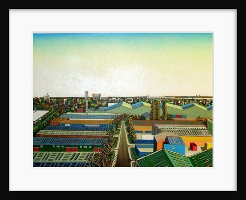 Thames Gateway Winter by Noel Paine