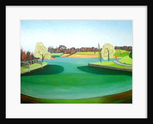 Winter Pond by Noel Paine