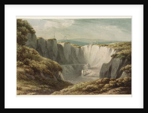 The Tin Mine at Carclaise, Cornwall, c.1800 by John Warwick