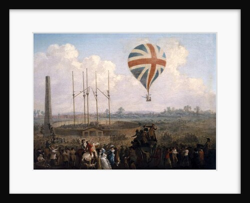 Mr. Lunardi's New Balloon, 29th June 1785 by Julius Caesar Ibbetson