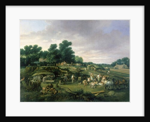 English Country Brickworks, c.1840 by English School