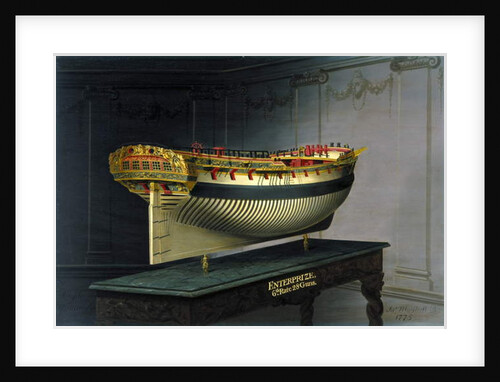 HMS Enterprise, 1775 by Joseph Marshall