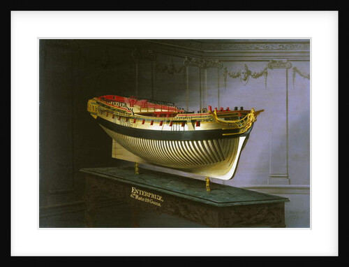 HMS Enterprise, 1775 by Joseph Marshall