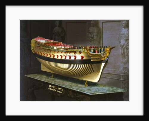 HMS Royal Oak, 1773-75 by Joseph Marshall