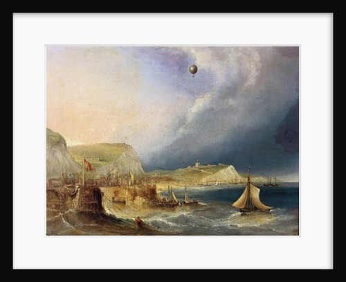 The First Balloon Crossing, 7th January 1785 by E.W. Cocks
