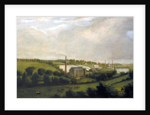 Linen Mill at Chapelizod, near Lucan, Dublin, Ireland, c.1840 by English School