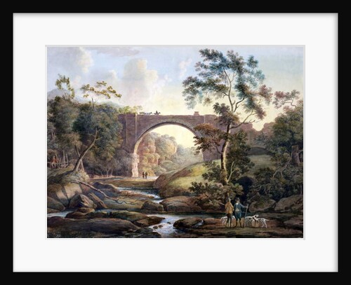 View of Tanfield Arch in the County of Durham, c.1811 by James Atkinson