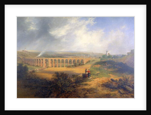 Rastrick's viaduct, London Road, Brighton by John Wilson Carmichael