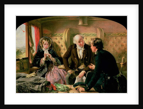 First Class - The Meeting, c.1854 by Abraham Solomon