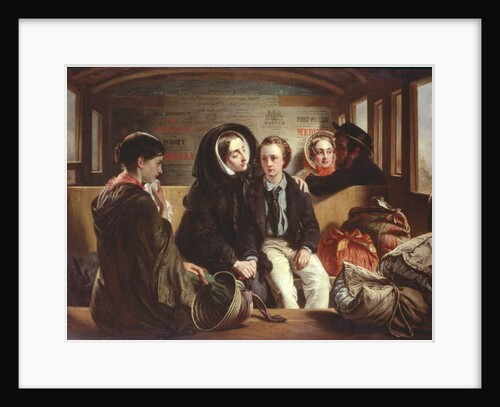 Second Class - The Parting, c.1855 by Abraham Solomon