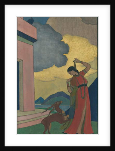 Song of the Morning, decorative panel, 'Dreams of Wisdom' series, 1920 by Nicholas Roerich