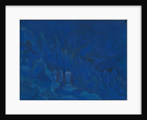 Burning of Darkness, 'His Country' series, 1924 by Nicholas Roerich