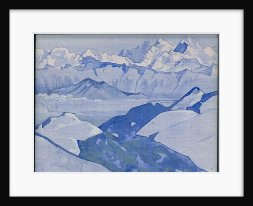 Everest Range, 'Himalayan' series, 1924 by Nicholas Roerich