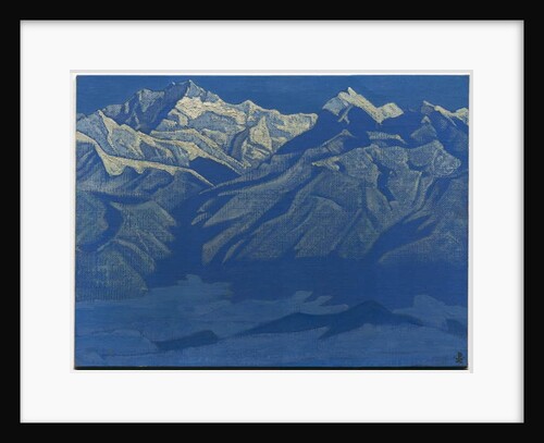 The Range, 'Himalayan' series, 1924 by Nicholas Roerich