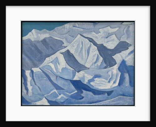 Snowy Ascent, 'Himalayan' series, 1924 by Nicholas Roerich