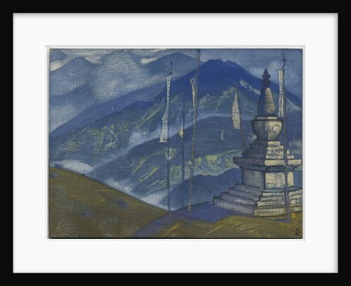 Waves of Mist, 'Himalayan' series, 1924 by Nicholas Roerich