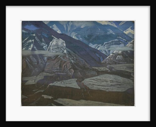 Bharagarh Fort, 'Kulu' series, 1929 by Nicholas Roerich