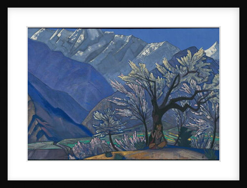 Krishna, 'Kulu' series, 1929 by Nicholas Roerich