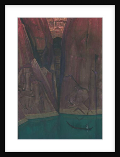 Ashram, 'Ashrams' series, 1931 by Nicholas Roerich