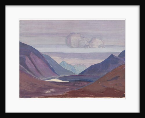 Chandra River, study, 1931 by Nicholas Roerich
