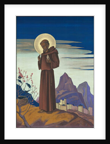 St. Francis, 1932 by Nicholas Roerich