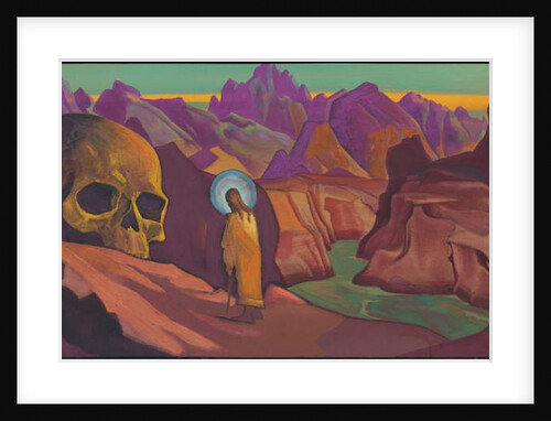 Issa and the Skull of the Giant, 1932 by Nicholas Roerich
