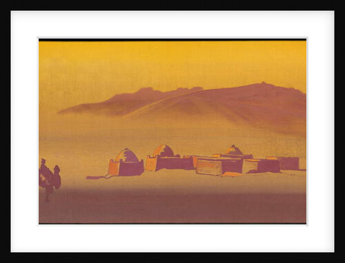 Karakirghizes, 1932 by Nicholas Roerich