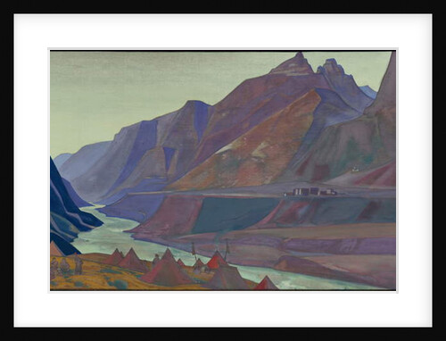 Koksar Camp, 1932 by Nicholas Roerich