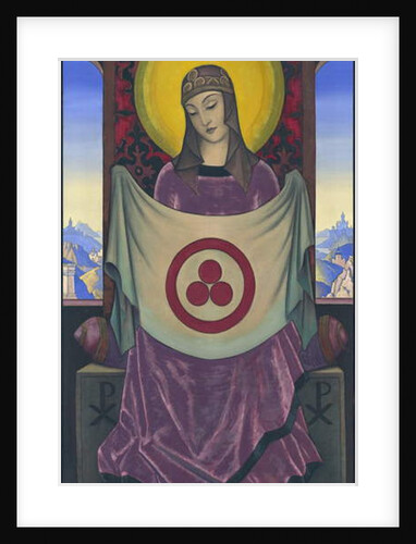 Madonna Oriflamma, 1932 by Nicholas Roerich